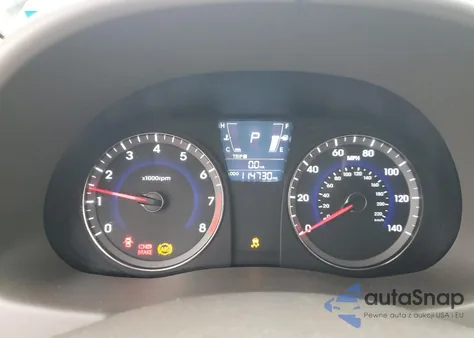 2012 Hyundai Accent Gls z USA, uszkodzony, nr VIN KMHCT4AE1CU052655